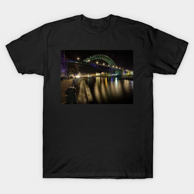 The Tyne Bridge, Newcastle T-Shirt by davehudspeth